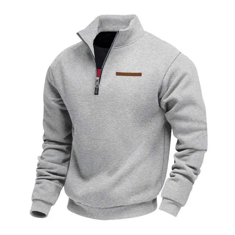Nicolás | Lässiger Fleece-Pullover für Herren
