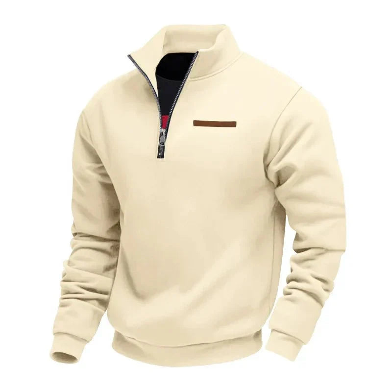 Nicolás | Lässiger Fleece-Pullover für Herren
