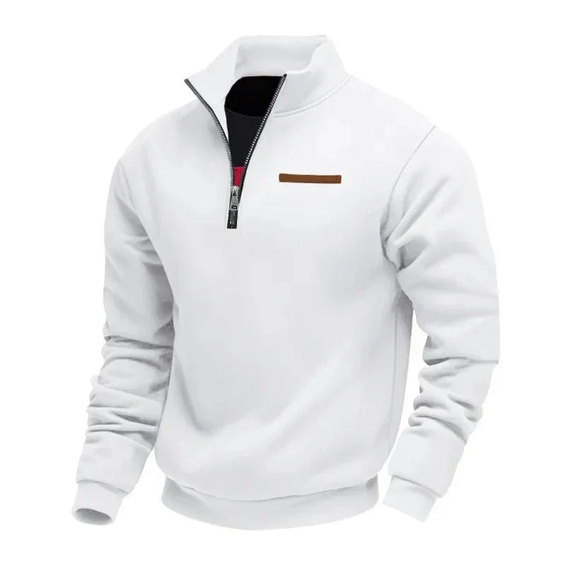 Nicolás | Lässiger Fleece-Pullover für Herren