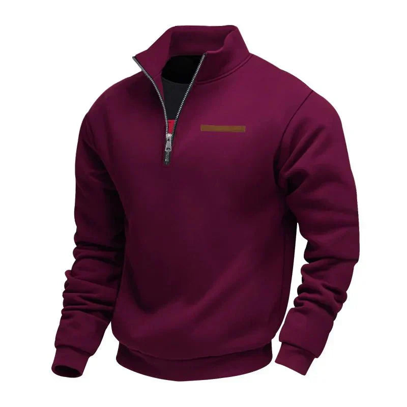 Nicolás | Lässiger Fleece-Pullover für Herren