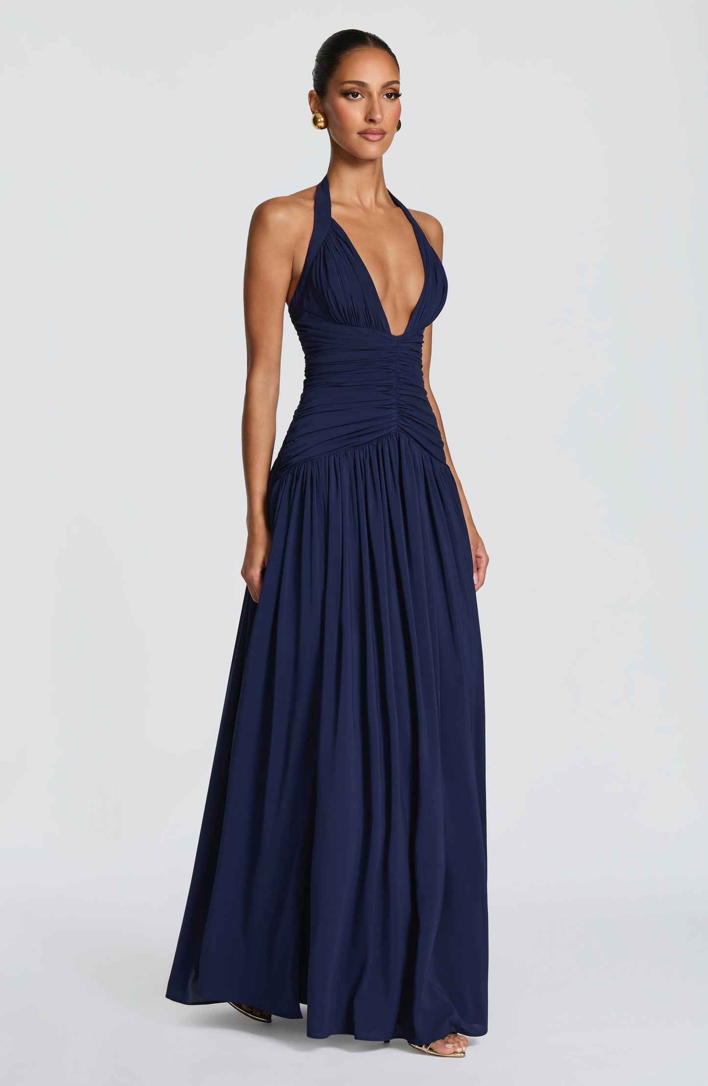 Kleid Martina™ | Fließende Eleganz mit Neckholder-Ausschnitt