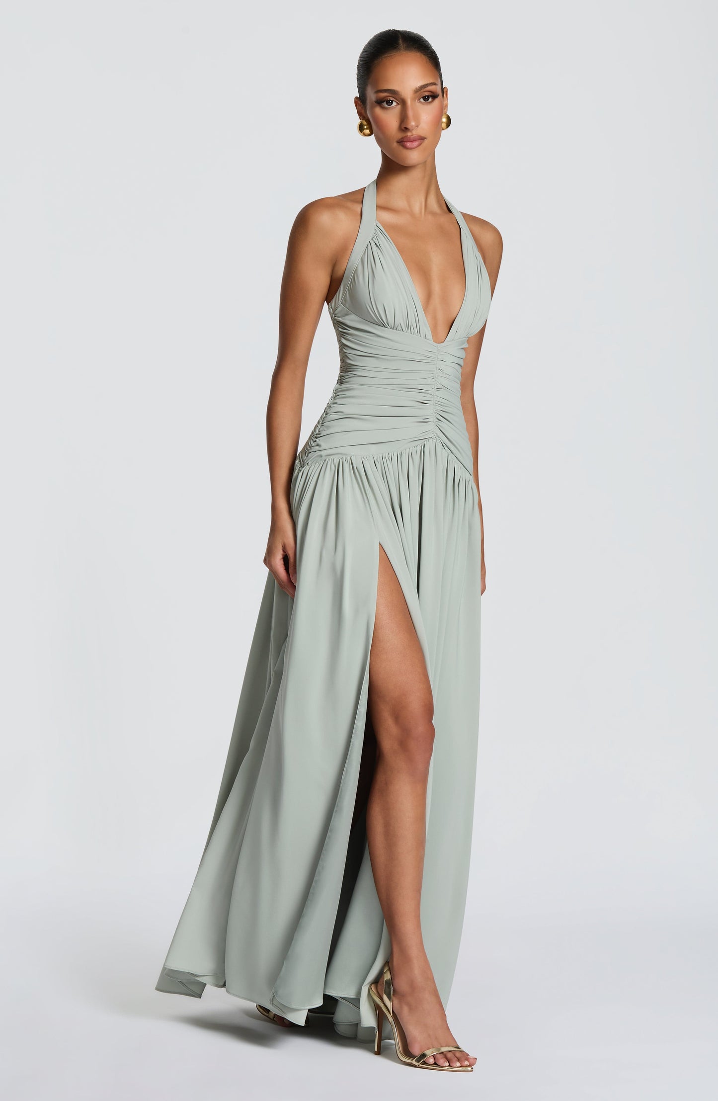 Kleid Martina™ | Fließende Eleganz mit Neckholder-Ausschnitt