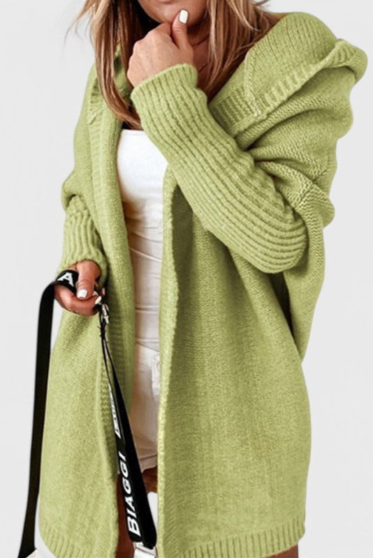Lovisa Oversize-Strickcardigan mit Kapuze
