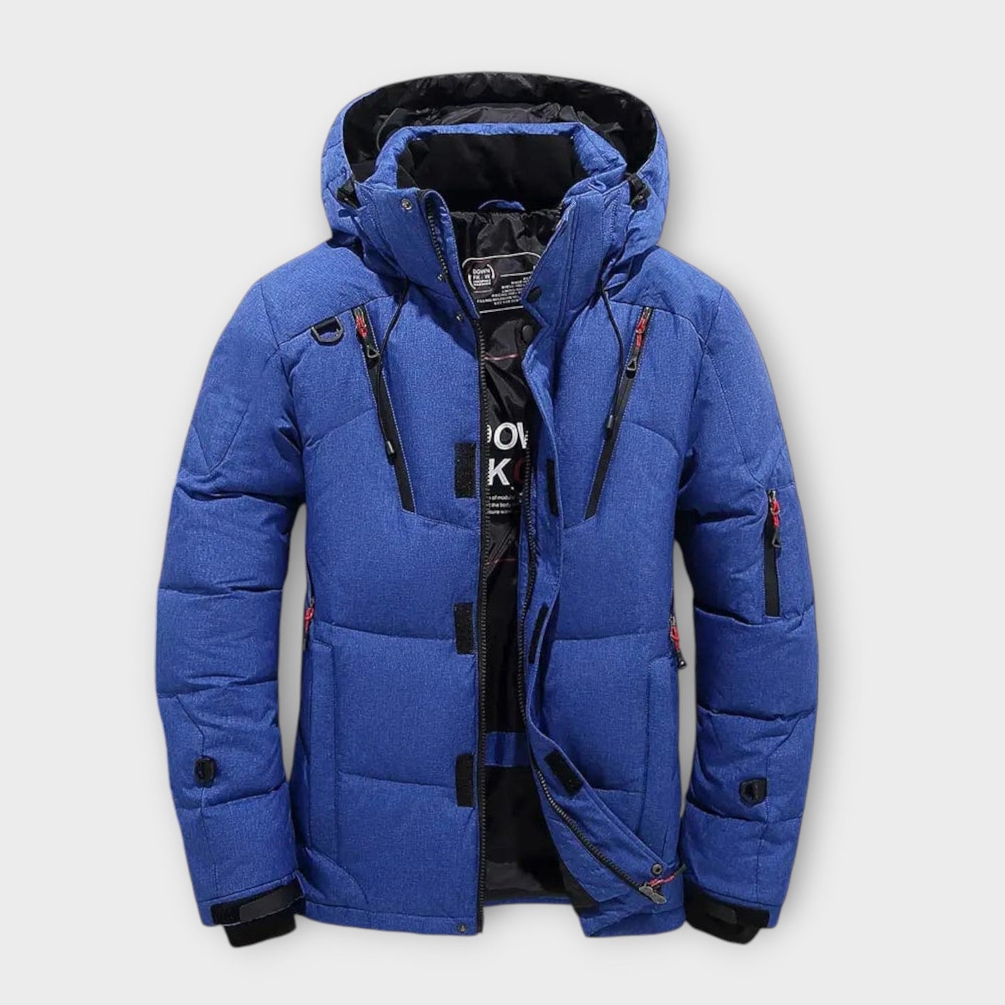 Álvaro | Herren-Winterparka, unifarben