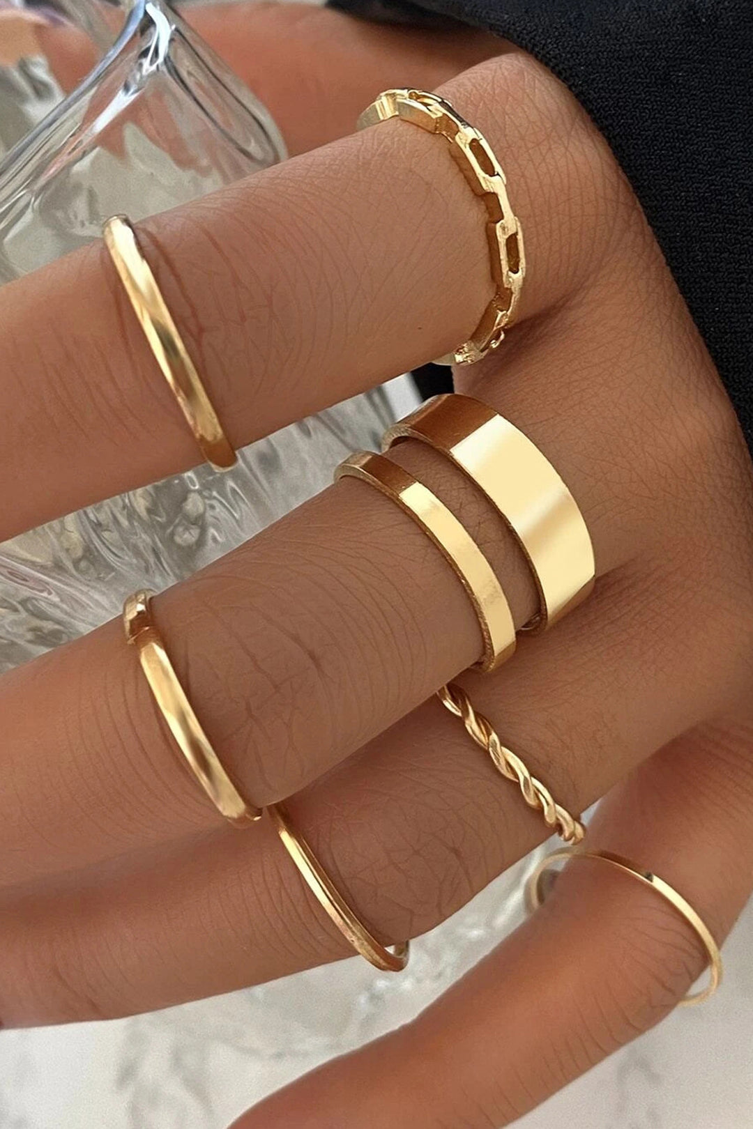 7er-Ring-Set