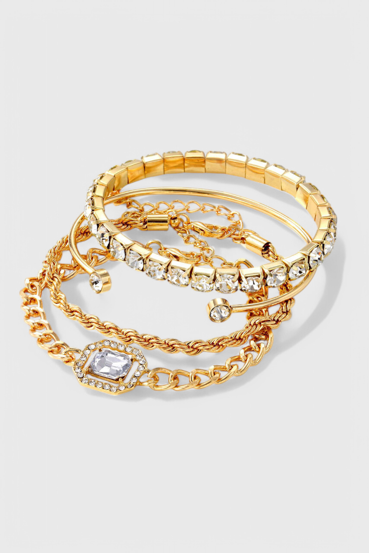 Nietenarmbänder-Set
