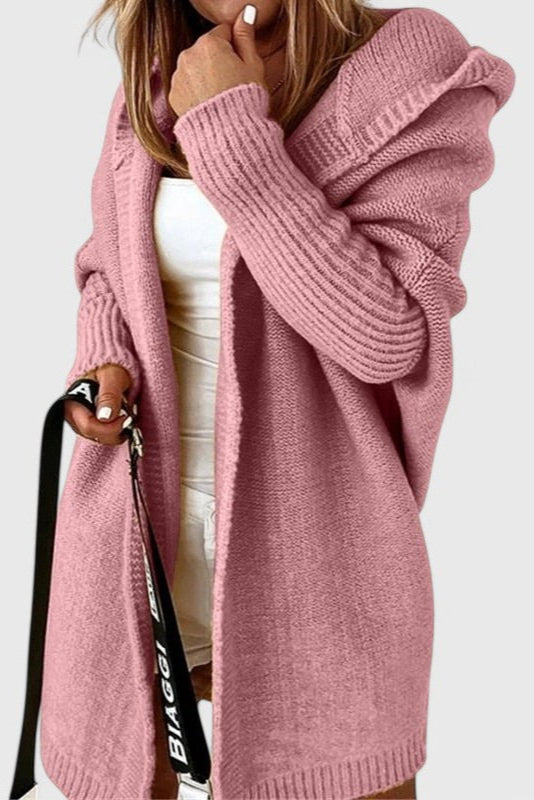 Lovisa Oversize-Strickcardigan mit Kapuze