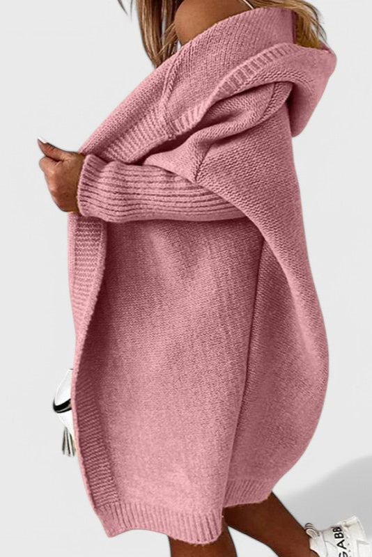Lovisa Oversize-Strickcardigan mit Kapuze