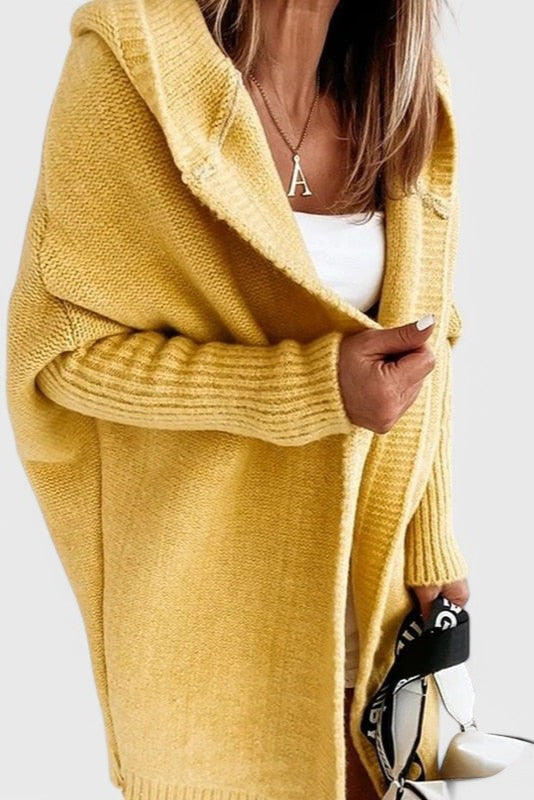 Lovisa Oversize-Strickcardigan mit Kapuze