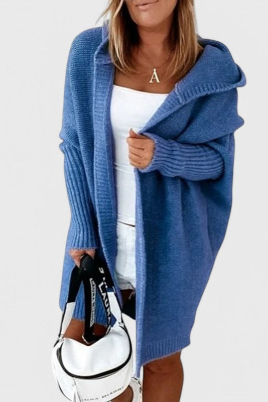 Lovisa Oversize-Strickcardigan mit Kapuze