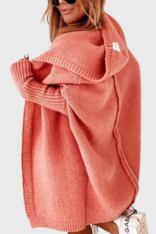 Lovisa Oversize-Strickcardigan mit Kapuze