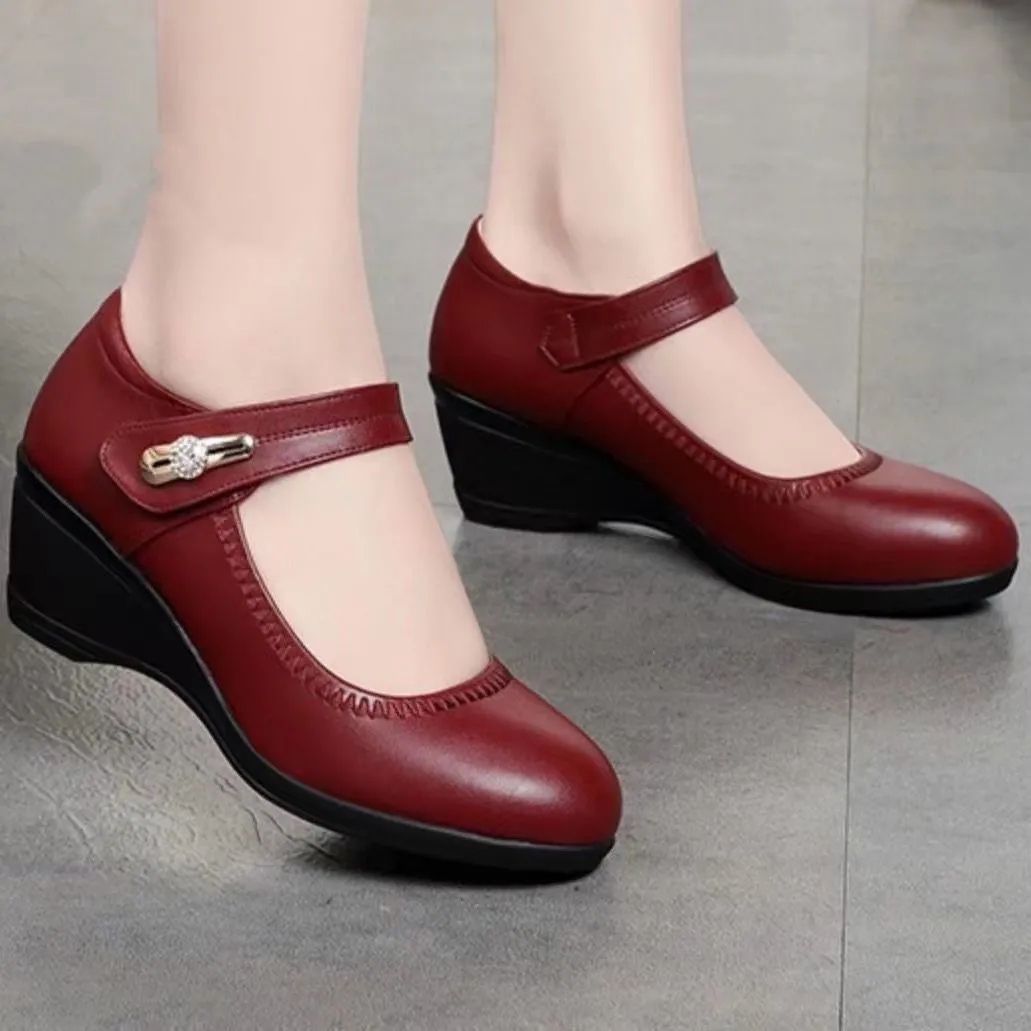 Marta™️ | Weiche Lederschuhe mit Absatz