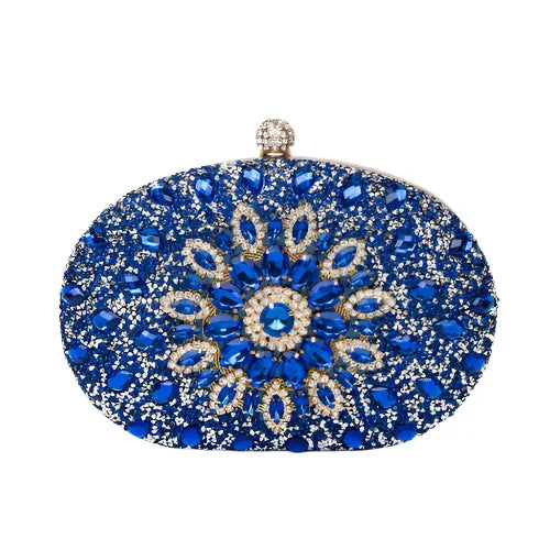Himmelblaue Clutch
