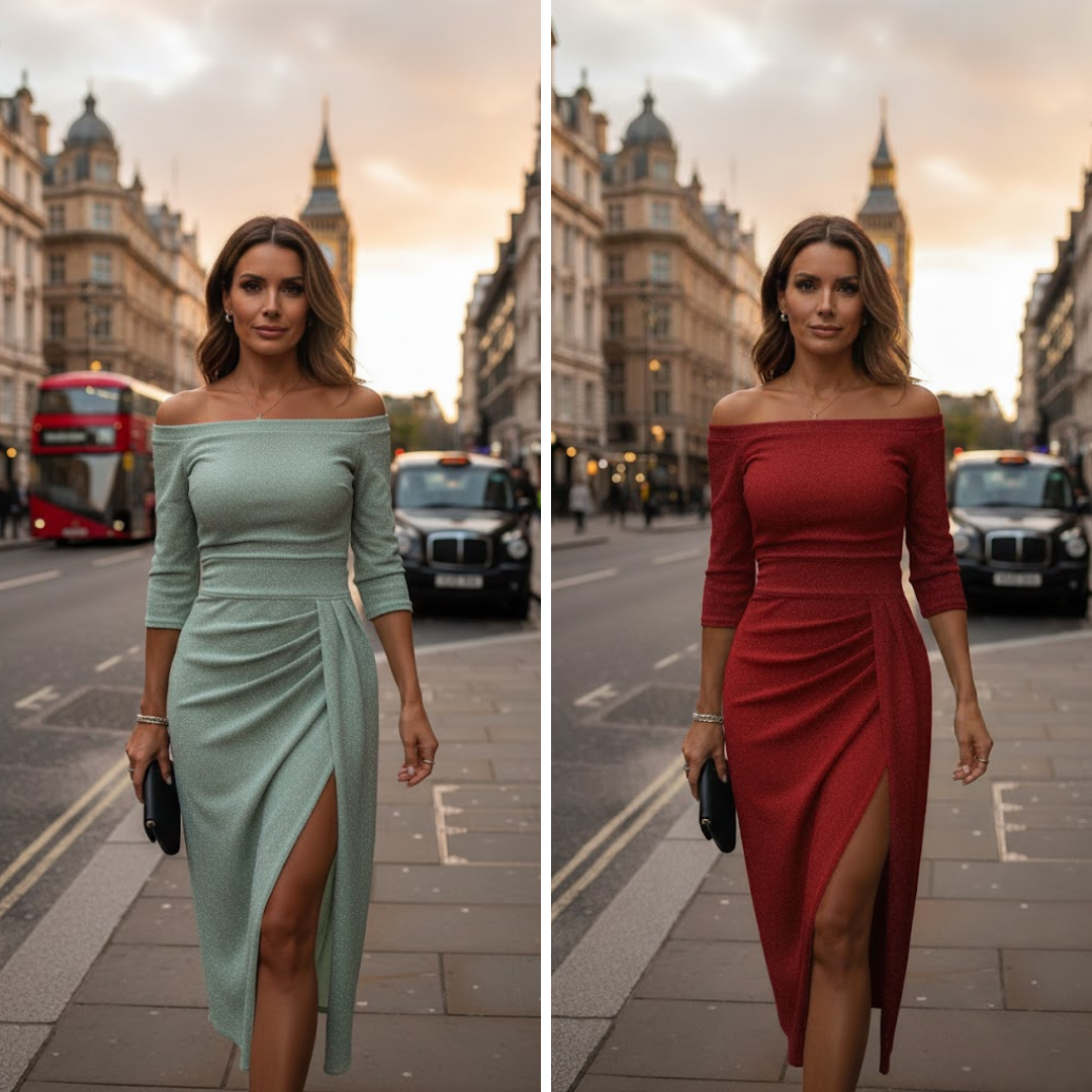 Marina | Elegantes Maxikleid mit Neckholder und fließendem Schnitt