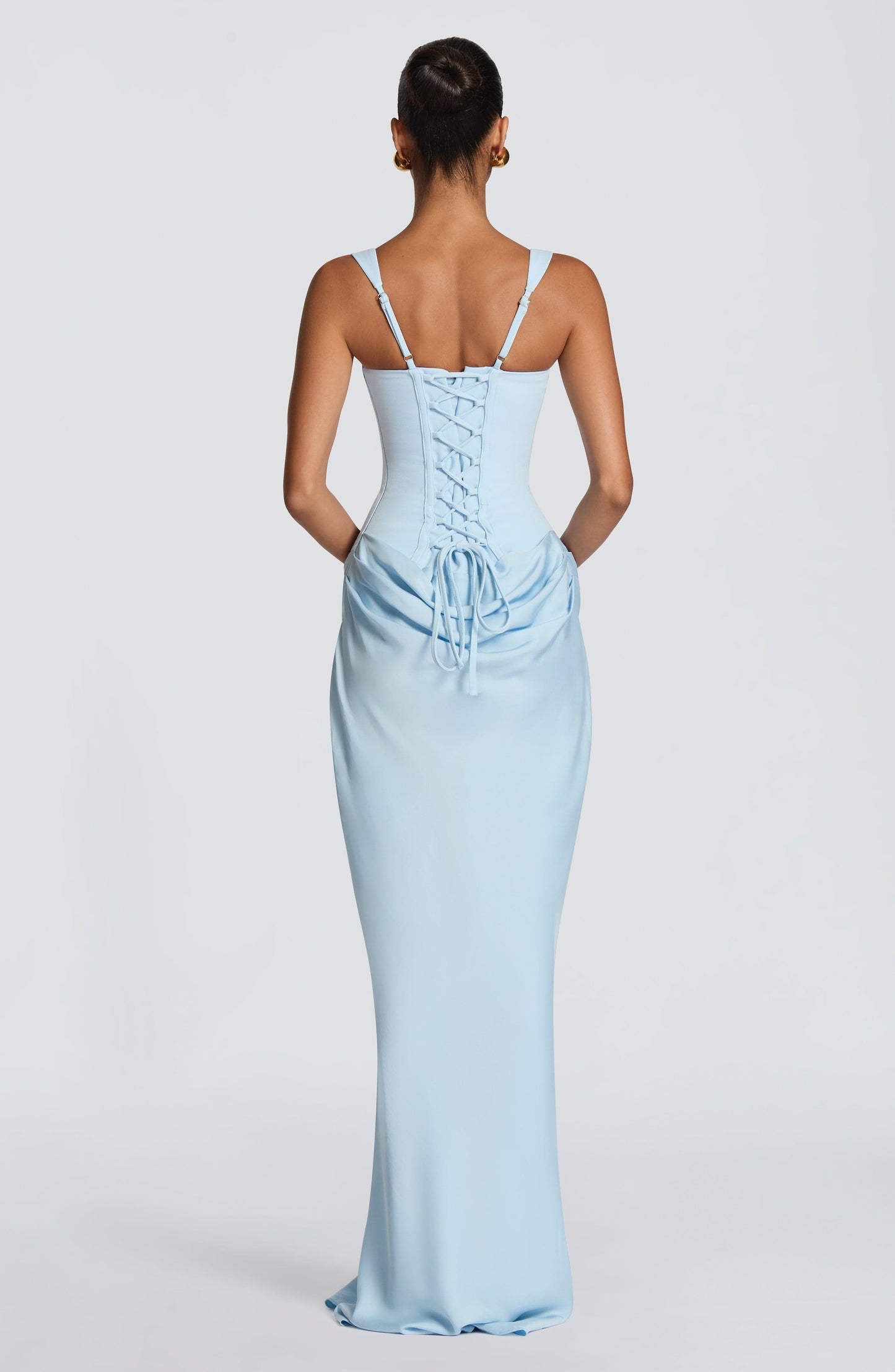 Rosa™ | Fließend geschnittenes Kleid mit eng anliegendem Korsett