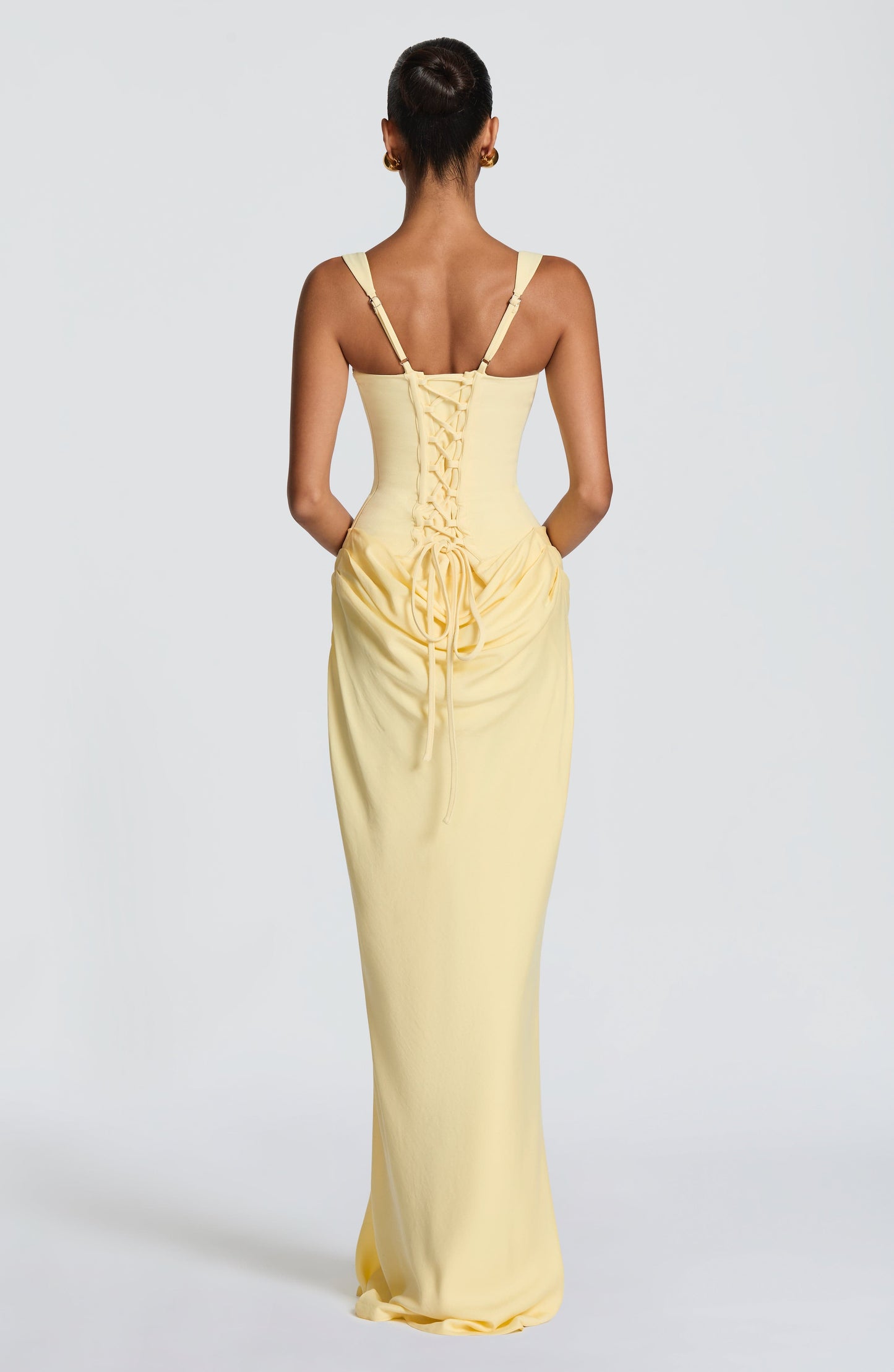 Rosa™ | Fließend geschnittenes Kleid mit eng anliegendem Korsett