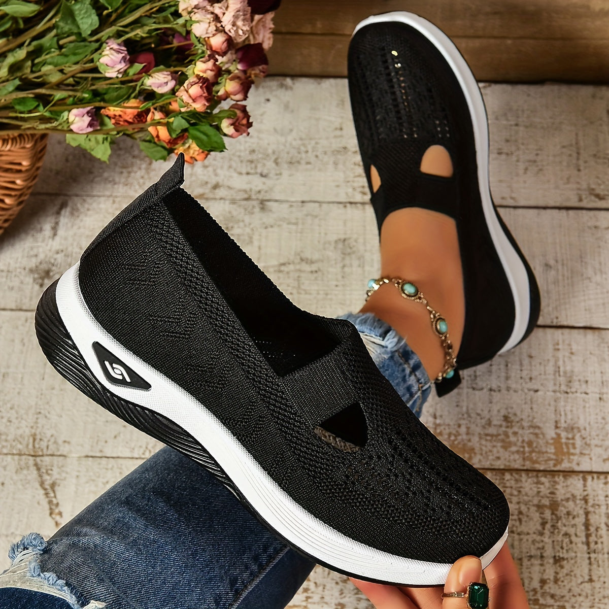 Sara | Atmungsaktive orthopädische Turnschuhe
