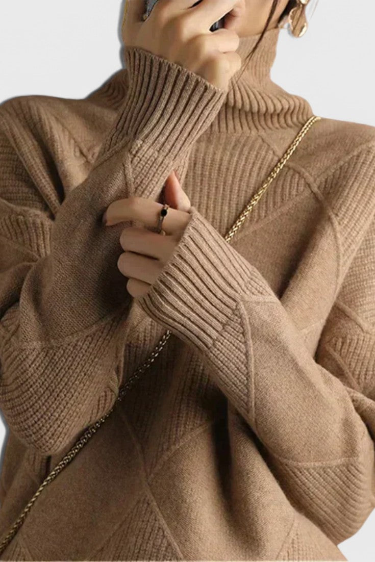 Jasmine Kaschmir Rollkragenpullover