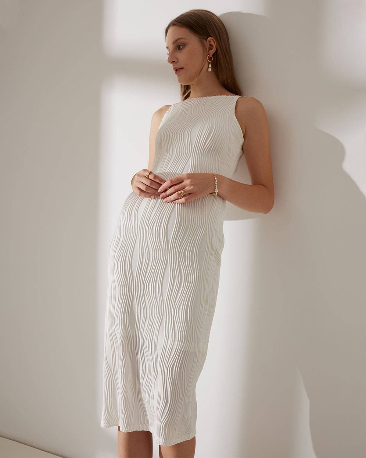 Kleid Laura™ | Dezente Eleganz und raffinierte Textur