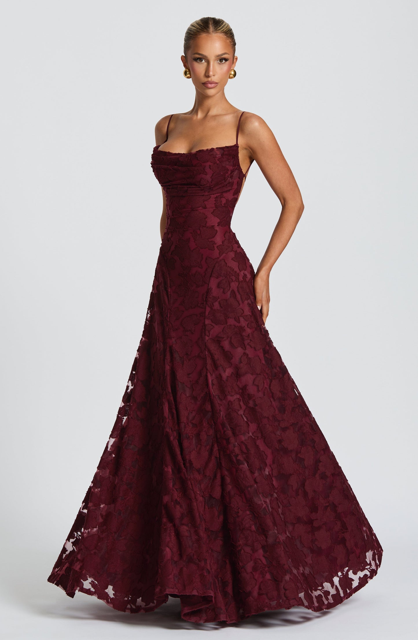 Kleid Manuela™ | Fließende Eleganz mit edlem Finish