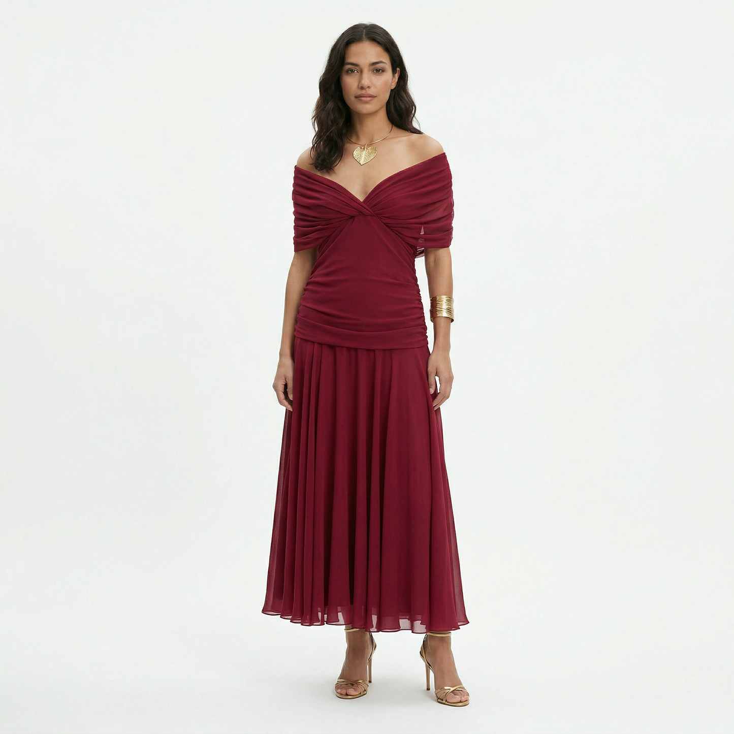 Dalma™ | Elegantes Kleid mit Print und fließender Silhouette
