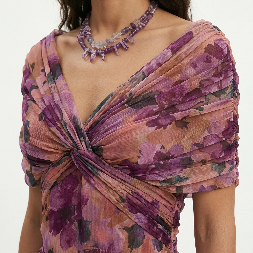 Dalma™ | Elegantes Kleid mit Print und fließender Silhouette
