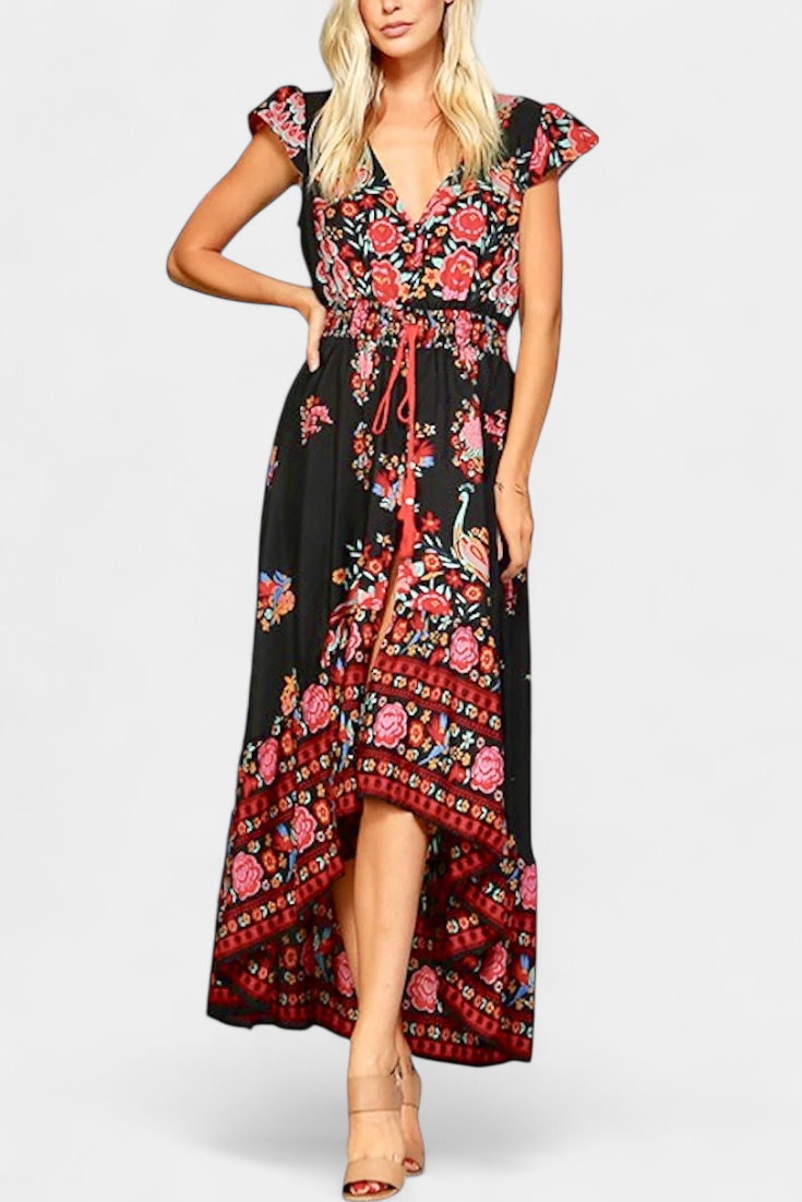 Chiara | Geblümtes Kleid