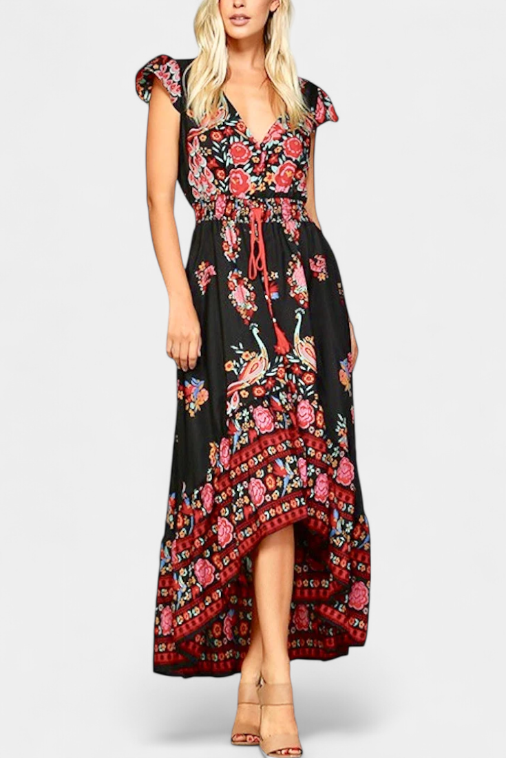 Chiara | Geblümtes Kleid