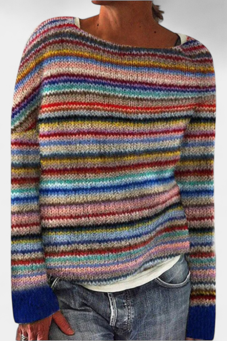 Jolessa Strickpullover mit Nordischem Muster