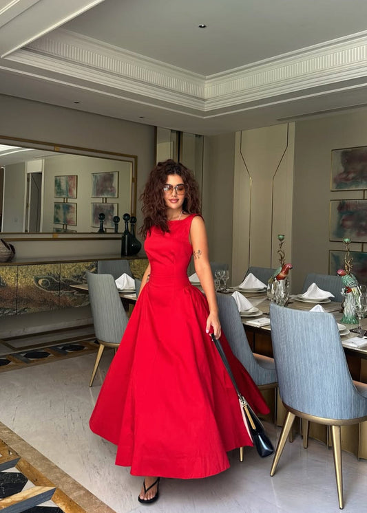 Kleid Loreto™ | Zeitlose Eleganz in Rot