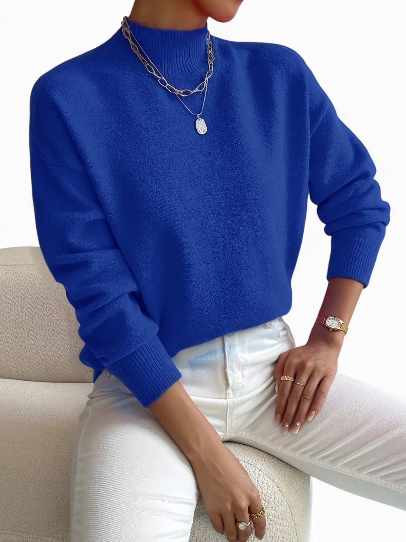 Ivone – Kuscheliger Strickpullover