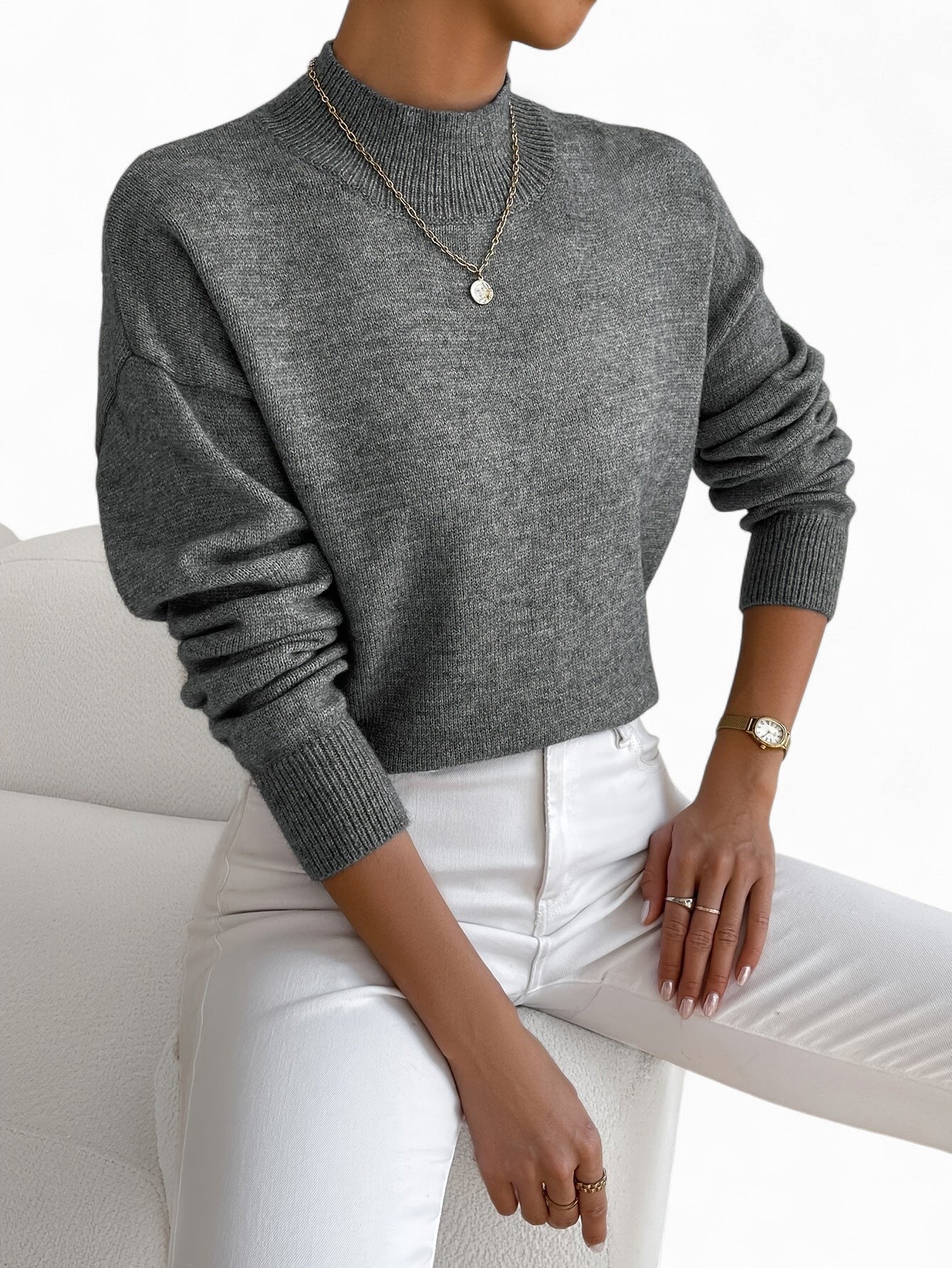 Ivone – Kuscheliger Strickpullover