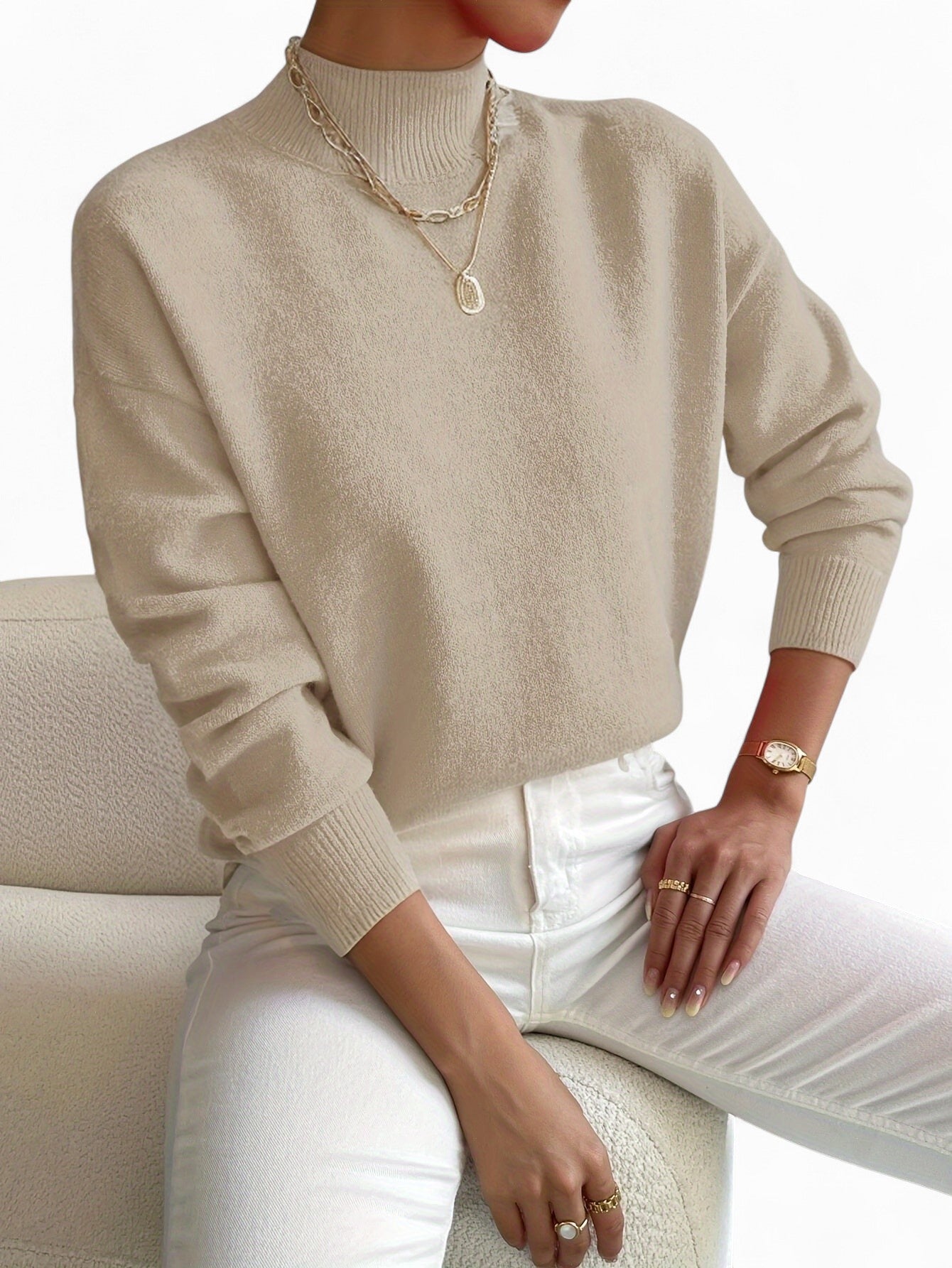 Ivone – Kuscheliger Strickpullover