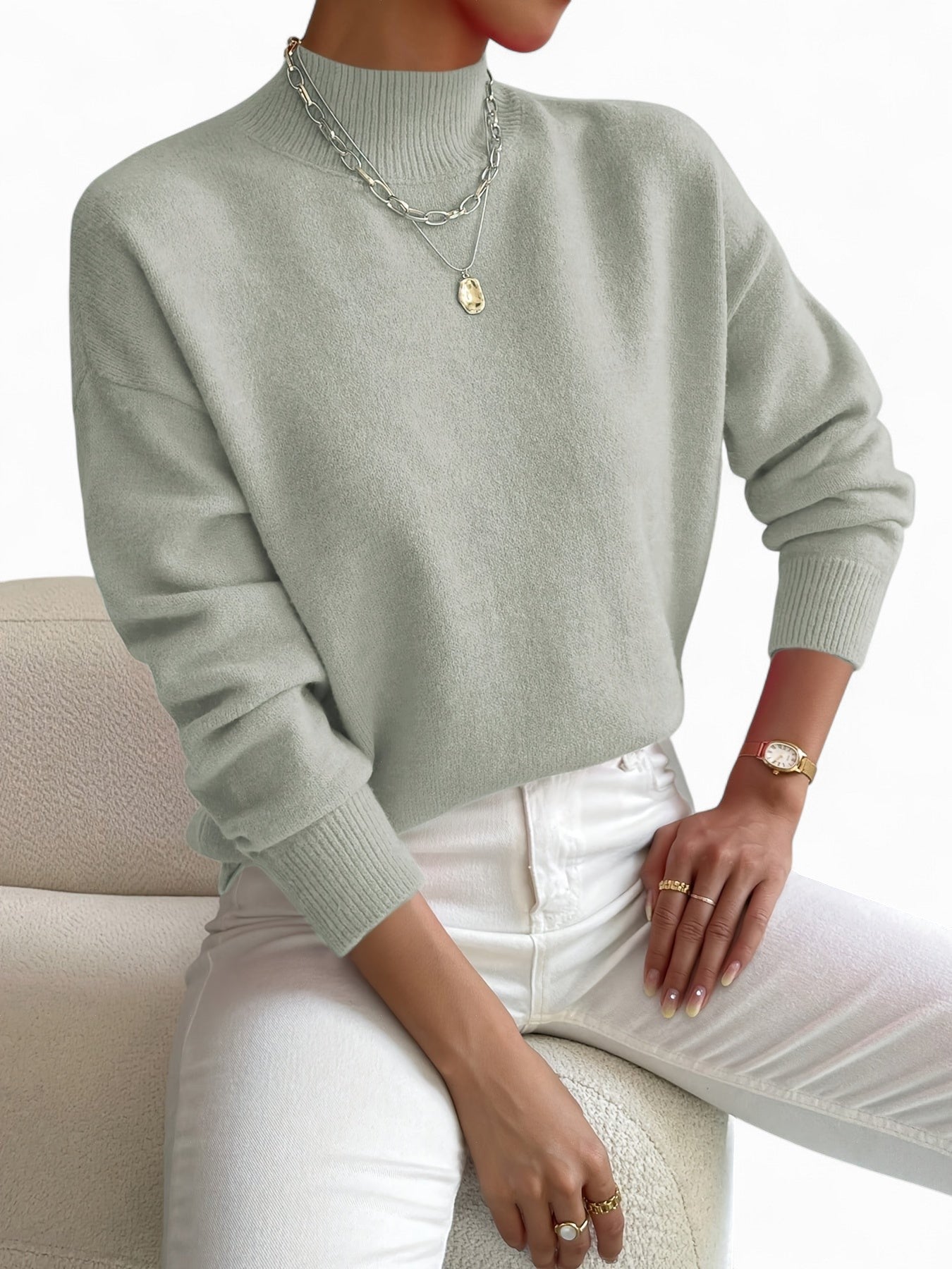 Ivone – Kuscheliger Strickpullover