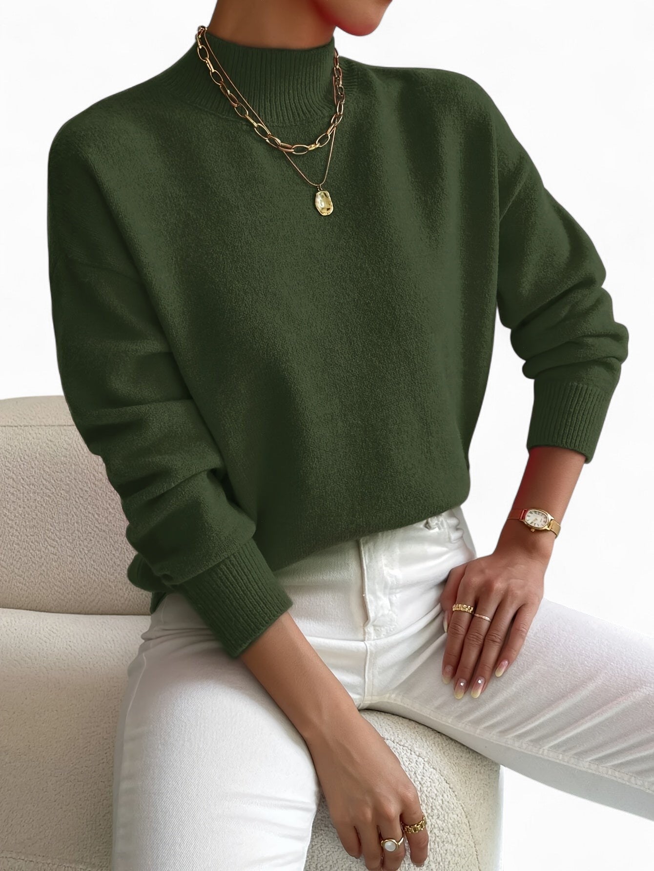 Ivone – Kuscheliger Strickpullover