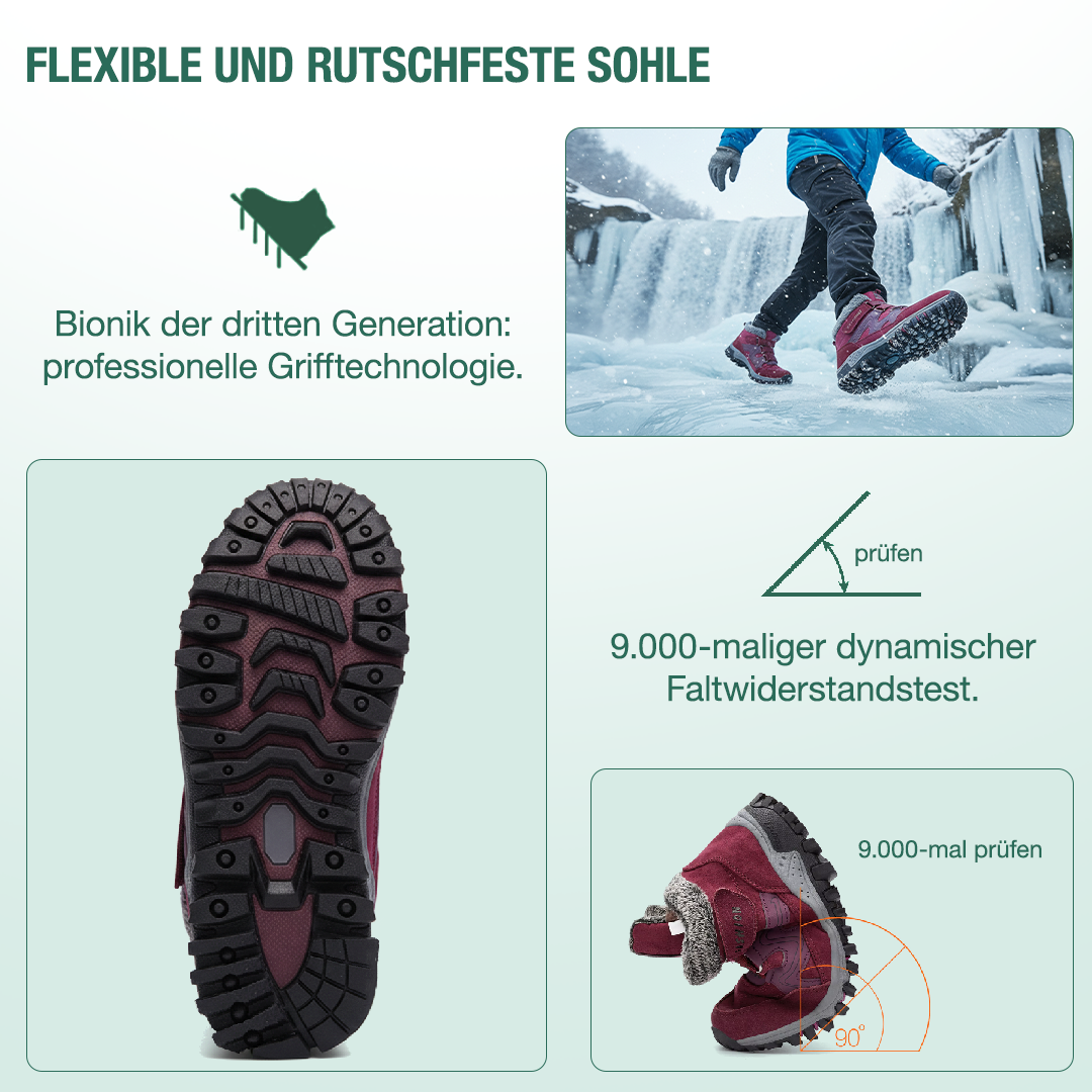 Orthopädische Winterstiefel Montela