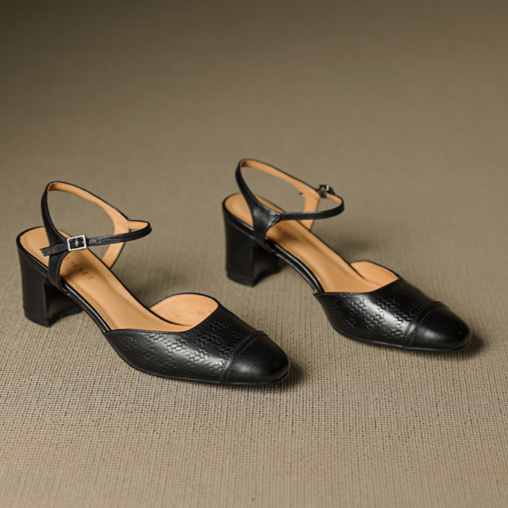 Valery Echtleder-Absatzschuhe