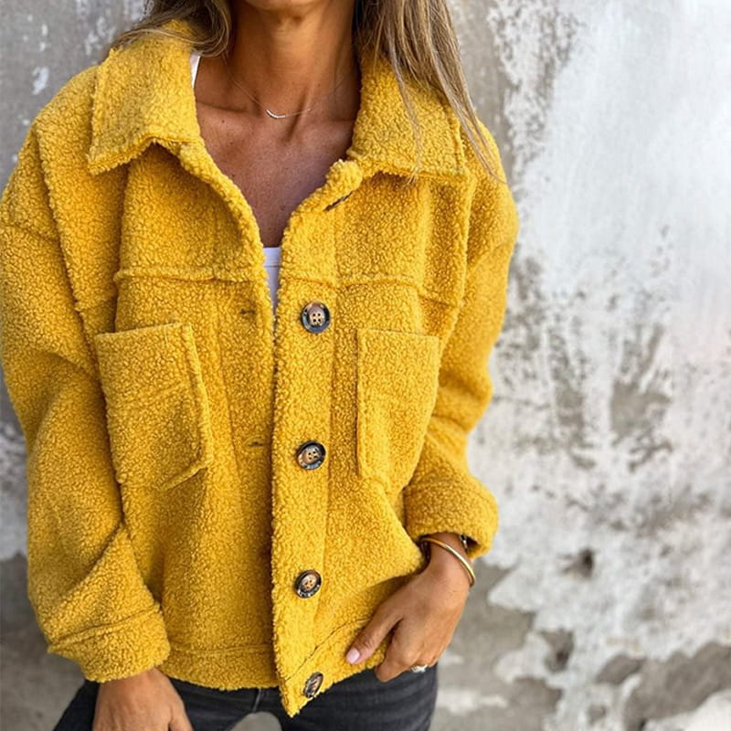 Antonia | Kuschelige Knopfjacke