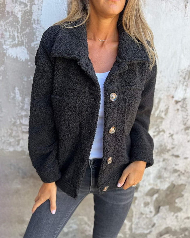 Antonia | Kuschelige Knopfjacke