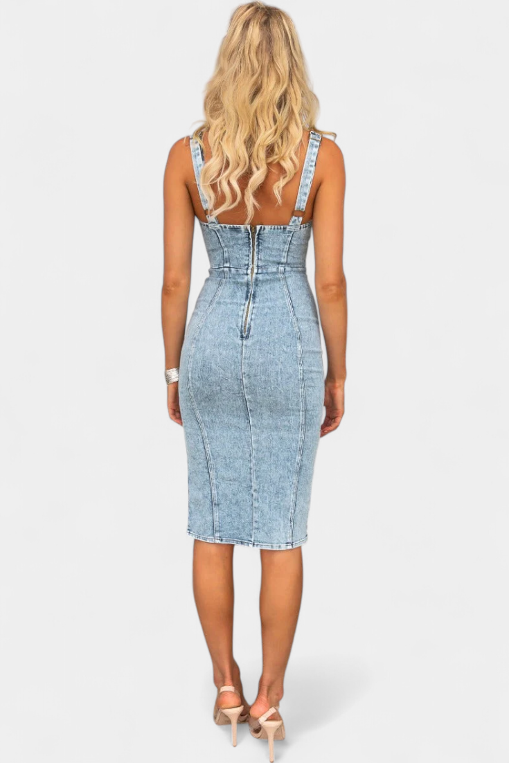 Janessa | Jeanskleid