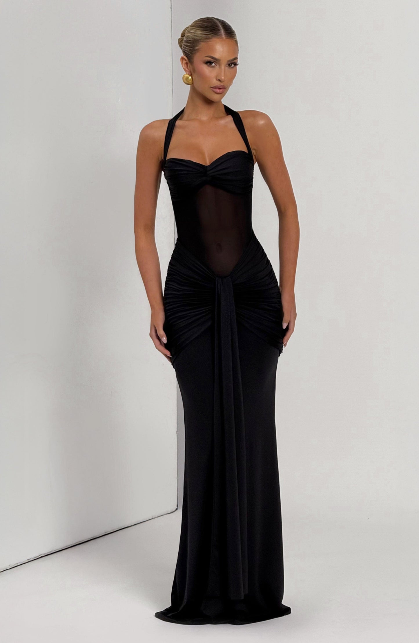 Kleid Yolanda™ | Geformte Eleganz mit Drapierungseffekt