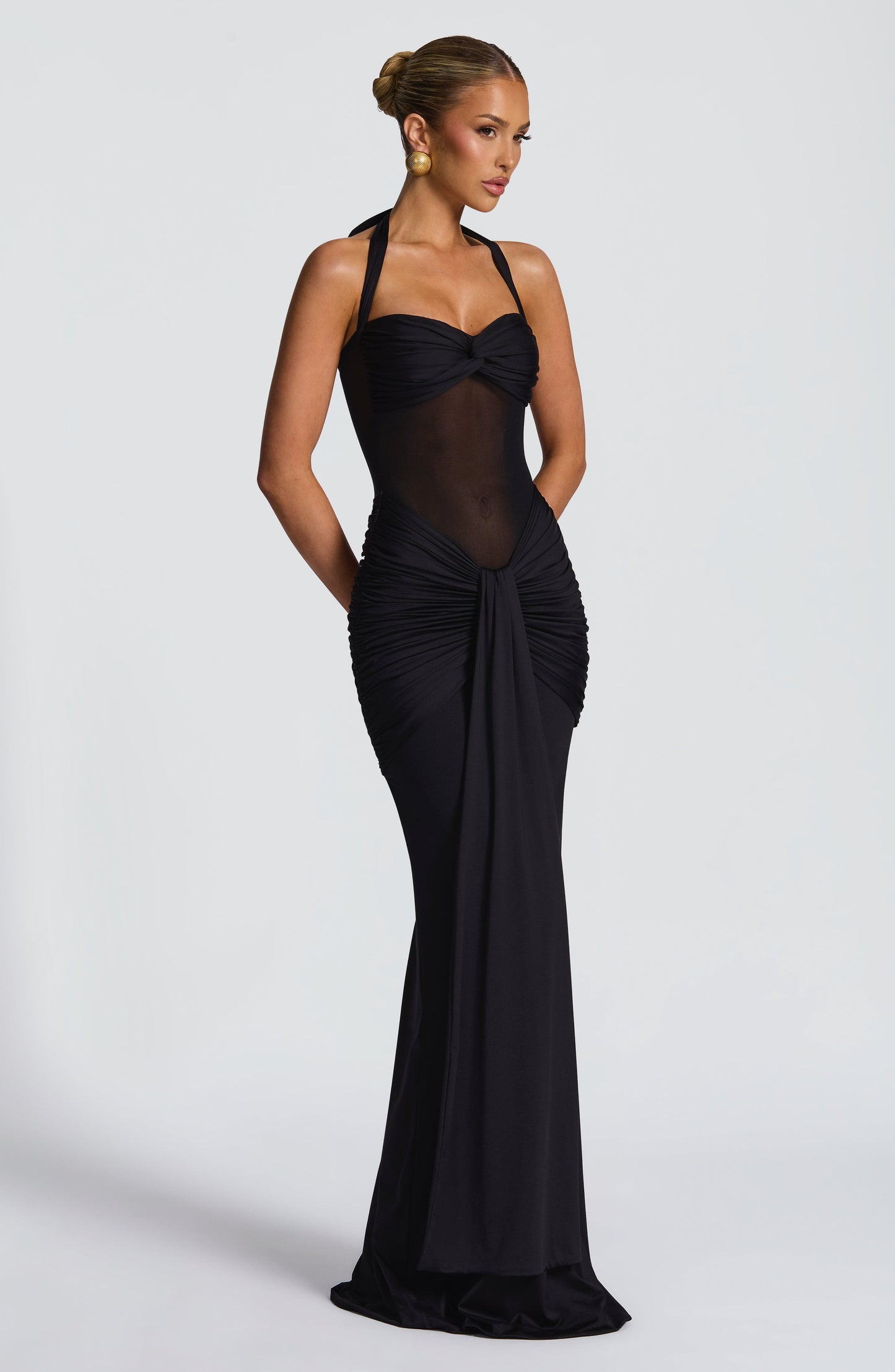 Kleid Yolanda™ | Geformte Eleganz mit Drapierungseffekt
