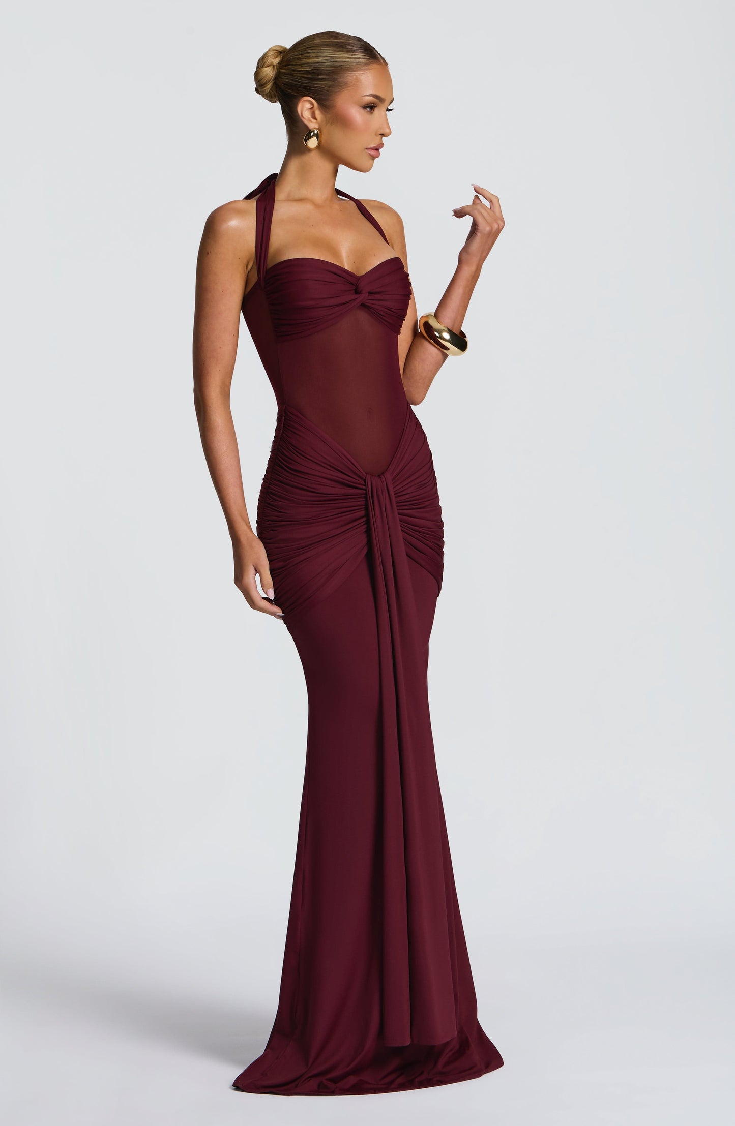 Kleid Yolanda™ | Geformte Eleganz mit Drapierungseffekt