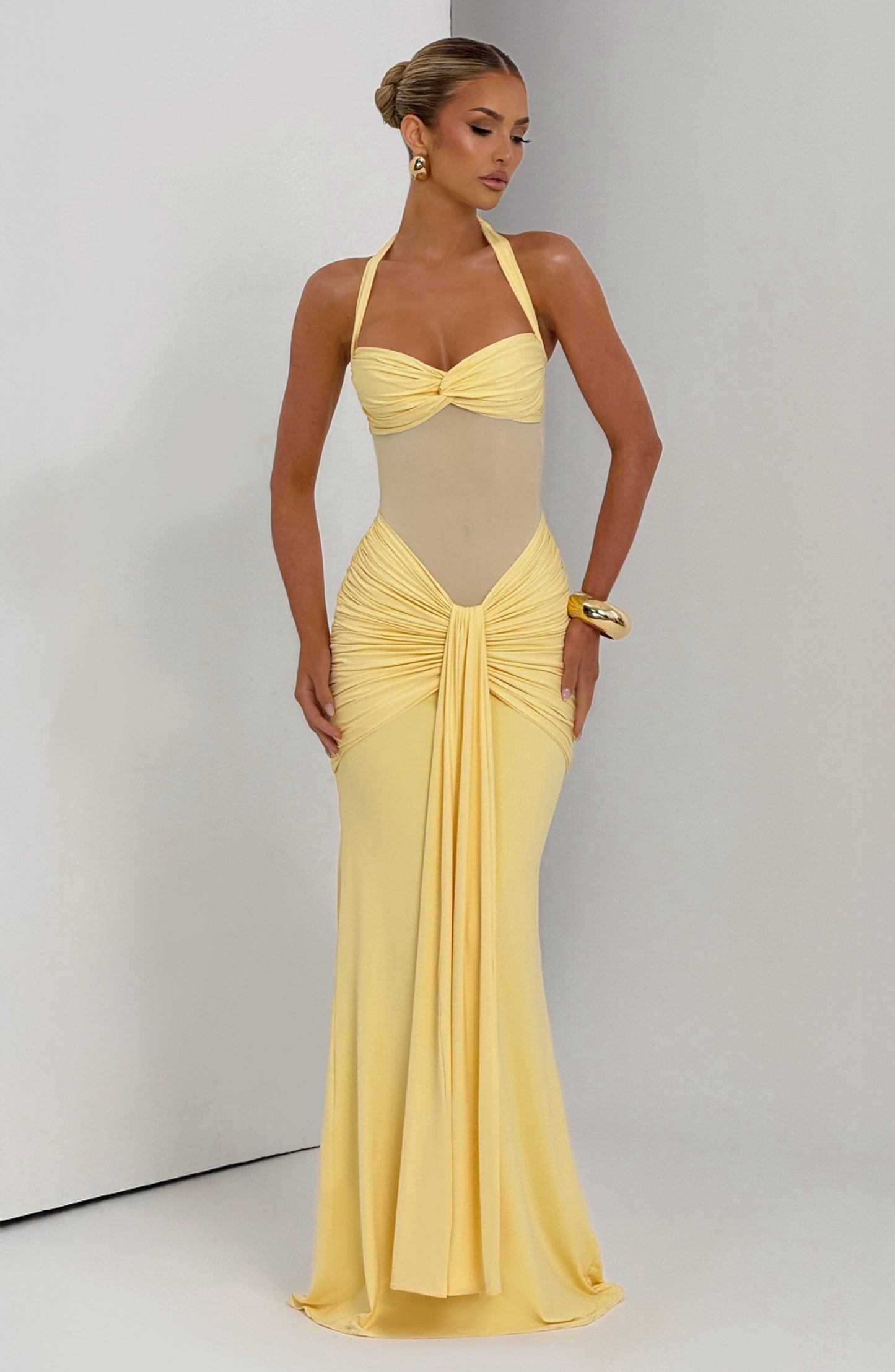 Kleid Yolanda™ | Geformte Eleganz mit Drapierungseffekt